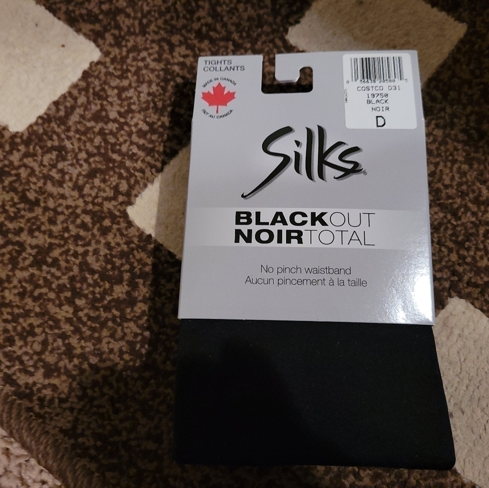 NEW SILKS BLACK TIGHTS
